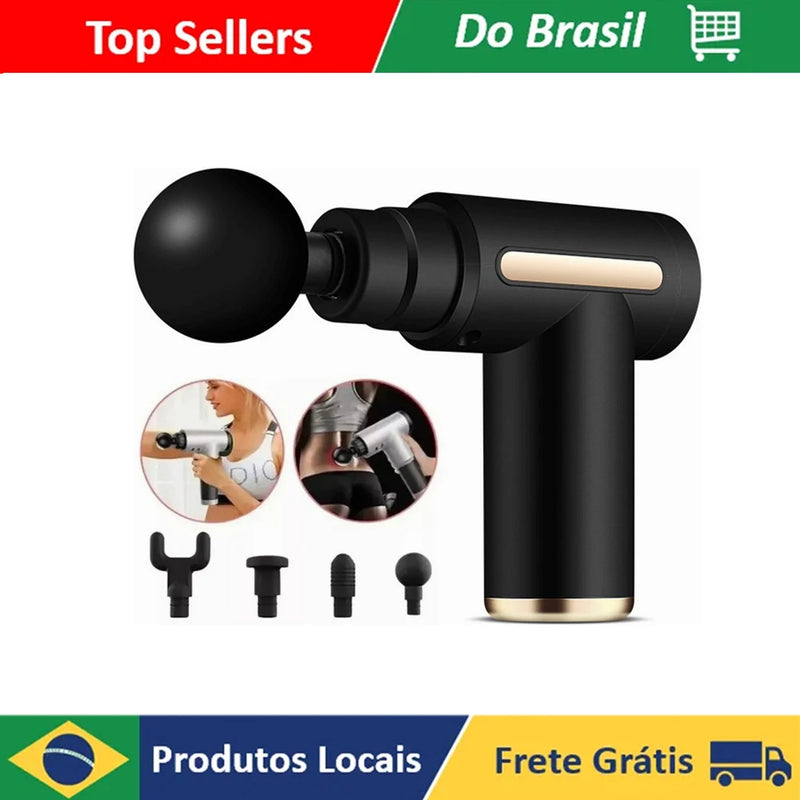 Massageador Elétrico Portátil - Multitécnicas